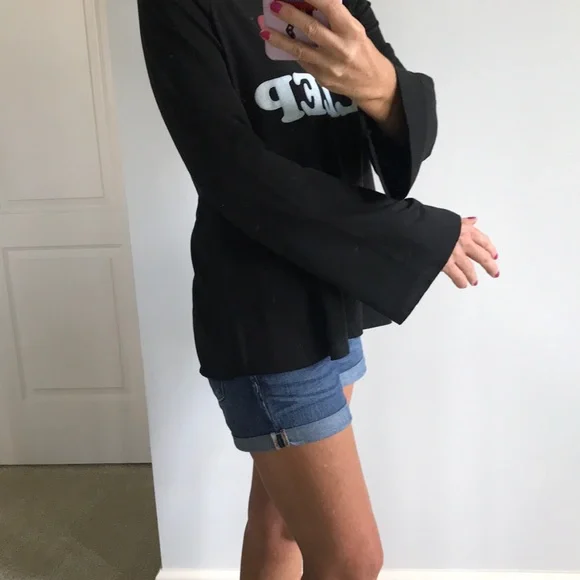 Black ‘I Love Sleep’ Top - Picture 5 of 8